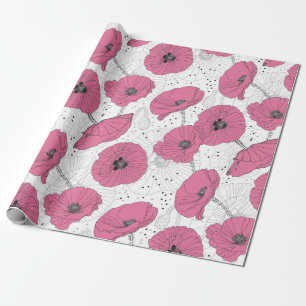 Poppies Geschenkpapier