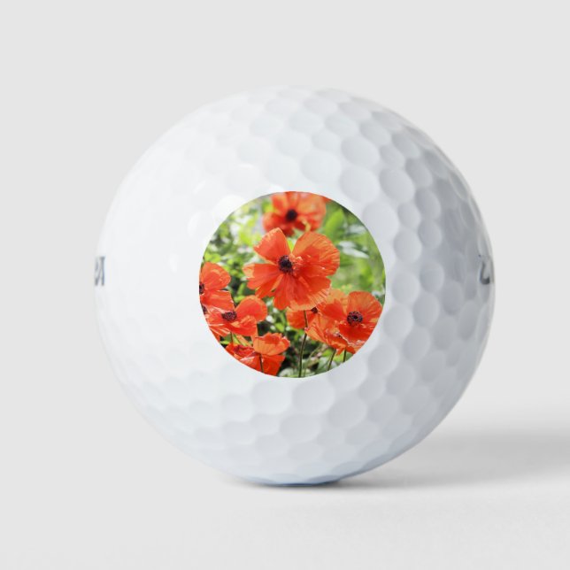 Poppies Golfball (Vorderseite)