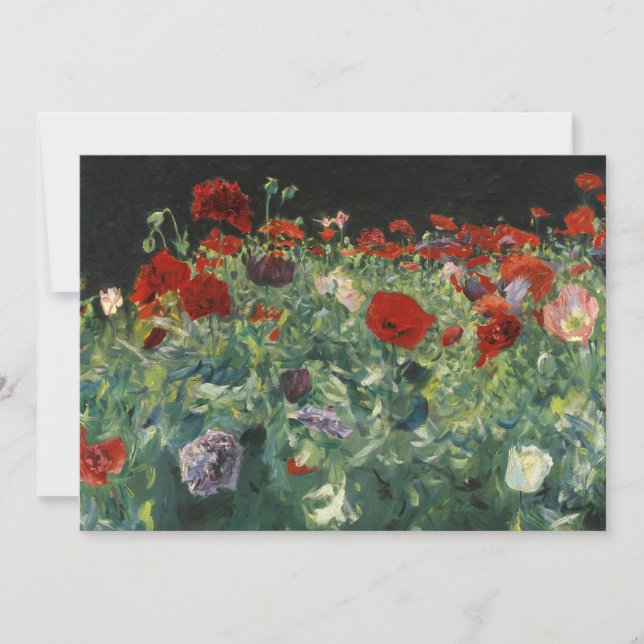 Poppies | John Singer Sargent (Vorderseite)