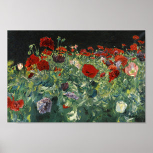 Poppies   John Singer Sargent Poster