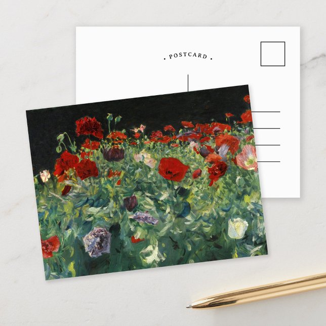 Poppies | John Singer Sargent Postkarte (Von Creator hochgeladen)