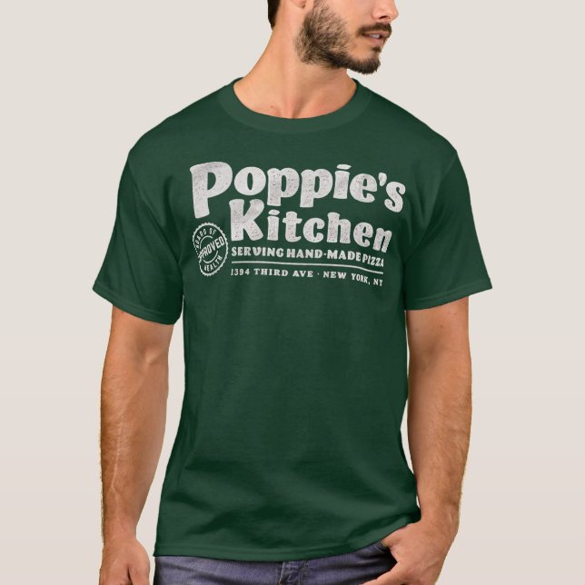 Poppie's Kitchen-Foto T-Shirt (Vorderseite)