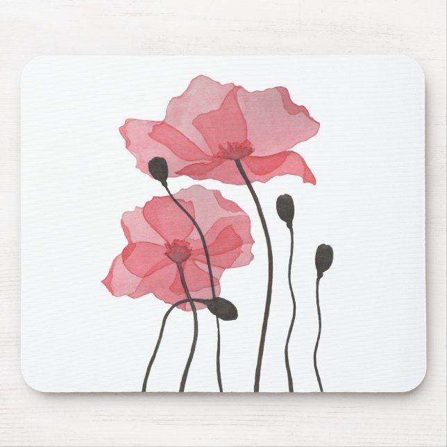 Poppies Mousepad (Vorne)