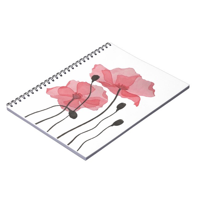 Poppies Notizblock (Linke Seite)