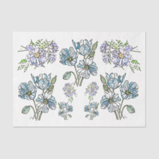 Poppies & Peonies - Dekoupage Tissue Seidenpapier