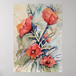 Poppies Poster