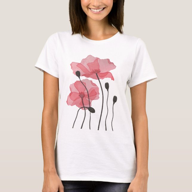 Poppies T-Shirt (Vorderseite)