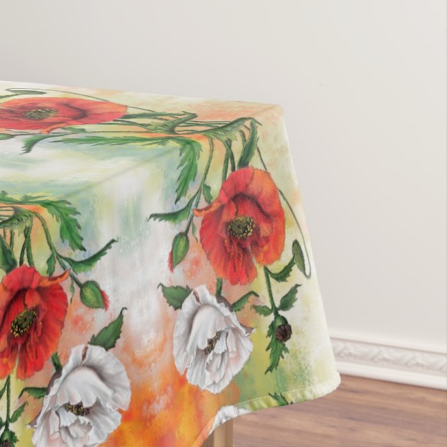 Poppies Tablecloth Tischdecke (Beispiel)