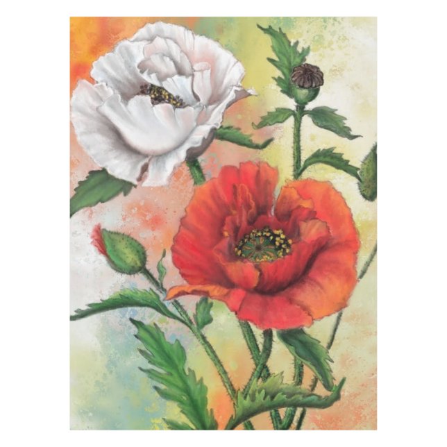 Poppies Tablecloth Tischdecke (Vorderseite)