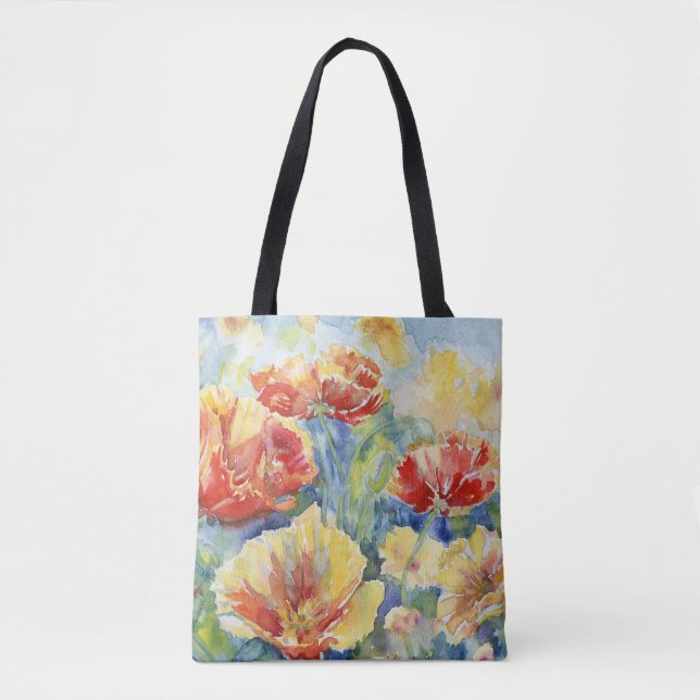 ‚Poppies VII‘ Tote Bag (Vorderseite)