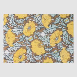 Poppies Vintag Art Decoupage Seidenpapier