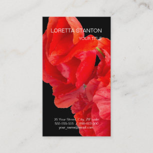 Poppies Visitenkarte