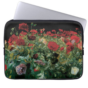 Poppies von John Singer Sargent, Vintage Blume Laptopschutzhülle