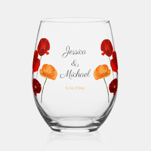 Poppies Weinglas Ohne Stiel