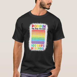 Poppin 100 Tage Schüler/Lehrerin T-Shirt