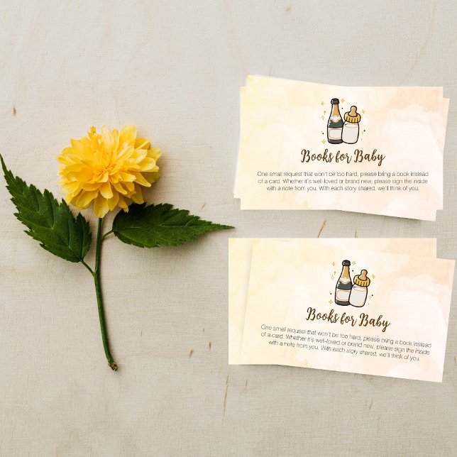 Poppin Flaschen Kinderduschbücher für Baby Begleitkarte (Von Creator hochgeladen)