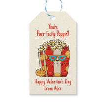 Poppin' Funny Cat Popcorn Valentine