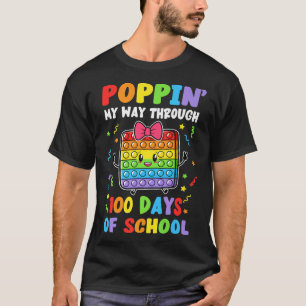 Poppin Mein Weg durch 100 Tage Pop Es 100 Tage T-Shirt