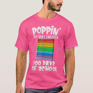 Poppin Mein Weg durch 100 Tage sonnigen 100. T-Shirt