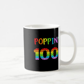 Poppin meinen Weg durch 100 Schultage Kaffeetasse