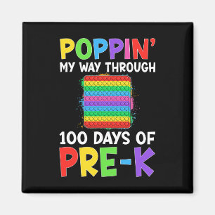Poppin meinen Weg durch 100 Tage der Schule Pre-k Magnet
