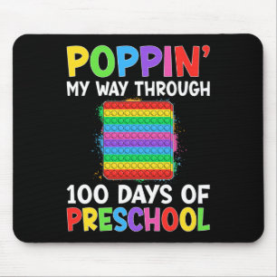 Poppin meinen Weg durch 100 Tage der Vorschule Jun Mousepad