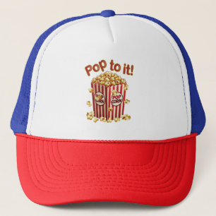 Poppin 'mit Stil -"Los geht's!" Truckerkappe