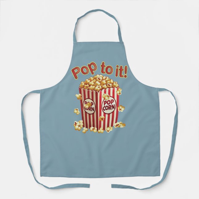 Poppin' with Style - "Pop dazu!" Schürze (Vorderseite)
