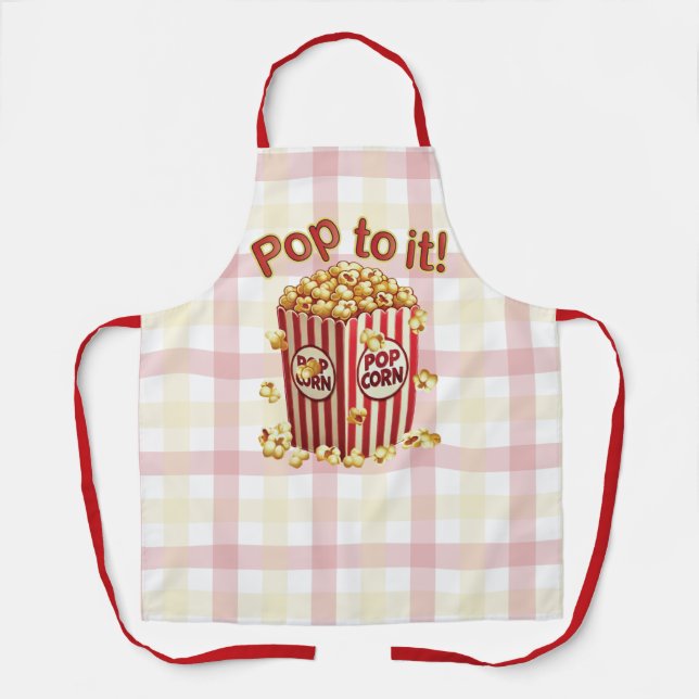 Poppin' with Style - "Pop dazu!" Schürze (Vorderseite)