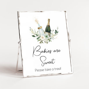 Poppin's Babyflaschen Kinderdusche Babys sind süß Poster