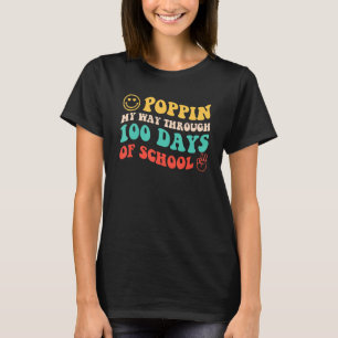 Poppin's Weg durch 100 Tage Schullächeln T-Shirt