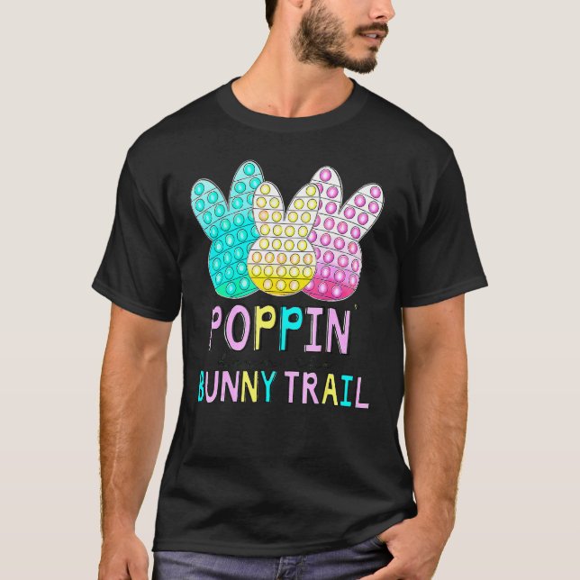 Poppinu2019 Auf dem sonnigen Weg Pop Es Happy East T-Shirt (Vorderseite)
