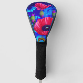 Poppy Art Golf Headcover