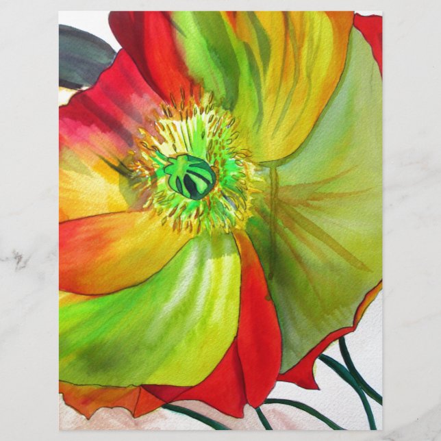 Poppy Art Makro-Mohn (Vorderseite)