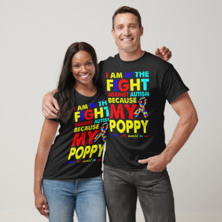 Poppy Autism Awareness Puzzle Geschenk T-Shirt