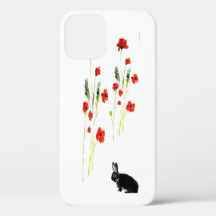 Poppy Blume Bunny Rabbit Art Case-Mate iPhone Hülle
