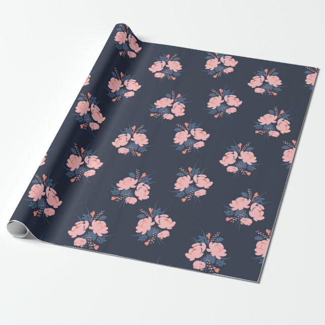 Poppy-Blume Geschenkpapier (Ungerollt)