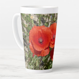 POPPY-BLUME MILCHTASSE