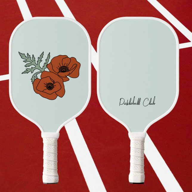 Poppy-Blume Paddel Pickleball Schläger (Von Creator hochgeladen)