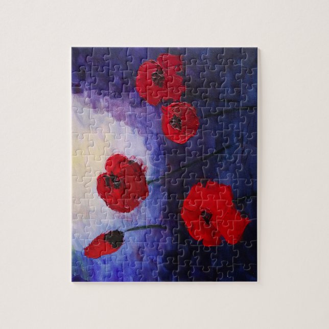 Poppy Blume Pinacoteca Casa Serodine Puzzle (Vertikal)