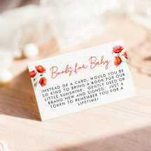 Poppy Blume Spring Baby Showbuchanfrage