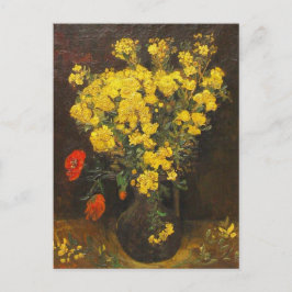 Poppy Blume von Vincent Van Gogh, 1886 Postcard Postkarte