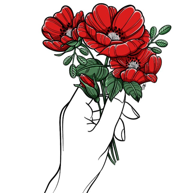 Poppy Bouquet Poster (Von Creator hochgeladen)