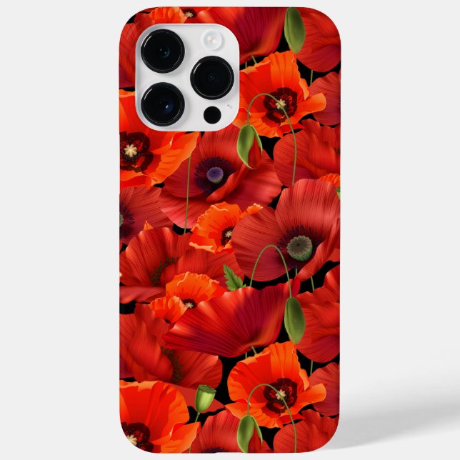Poppy Case-Mate iPhone Hülle (Rückseite)
