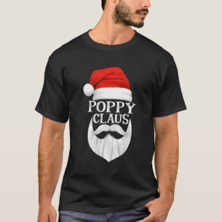Poppy Claus Santa Family Matching Weihnachten Paja T-Shirt