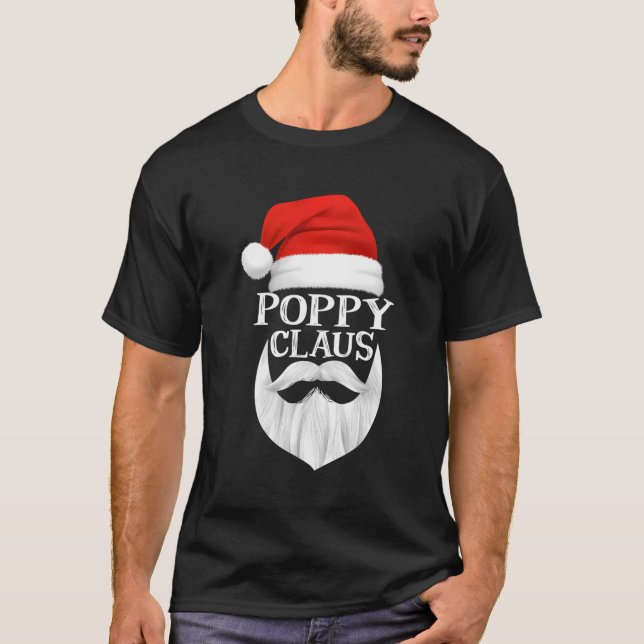 Poppy Claus Santa Family Matching Weihnachten Paja T-Shirt (Vorderseite)