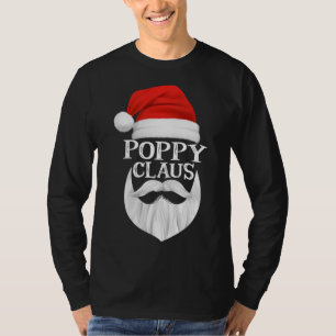 Poppy Claus Santa Family Matching Weihnachten Paja T-Shirt