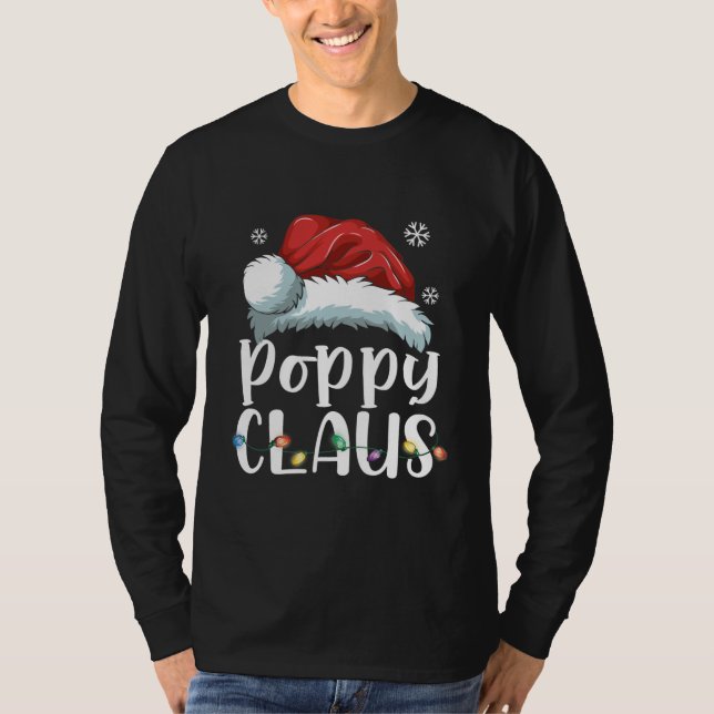 Poppy Claus Shirt Christmas Pajama Family (Vorderseite)