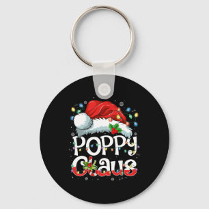 Poppy Claus Xmas Weihnachtsmatte Familie Weihnacht Schlüsselanhänger