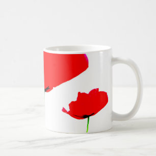 POPPY Collection 01 Tasse der weißen Keramik